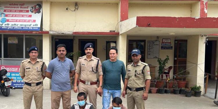 काशीपुर में चेन छीनने के मामले में दो नशेड़ी गिरफ्तार
