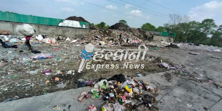 पीएम मोदी के स्वच्छ भारत मिशन को आईना दिखता हल्द्वानी का ट्रांचिंग ग्राउंड