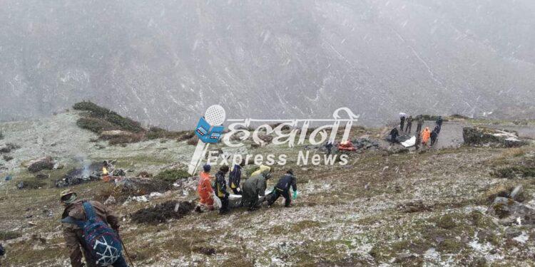 केदारनाथ के पास हेलीकाप्टर दुर्घटनाग्रस्त, पायलट सहित सात की मौत