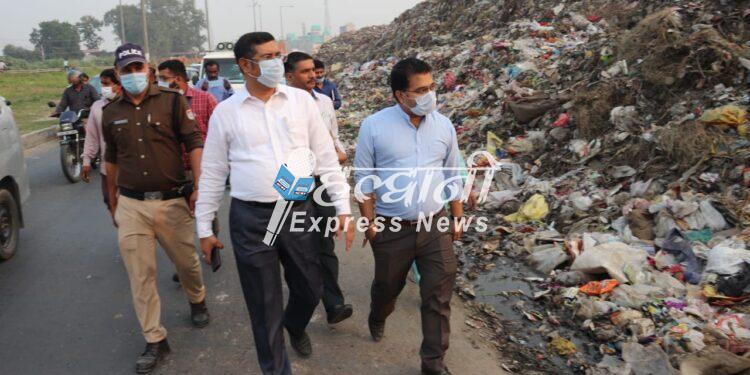 कमिश्नर रावत की बैठक के बाद एक्शन में डीएम पंत, सीबीजी प्लांट का किया निरीक्षण, अधिकारियों को दिए निर्देश