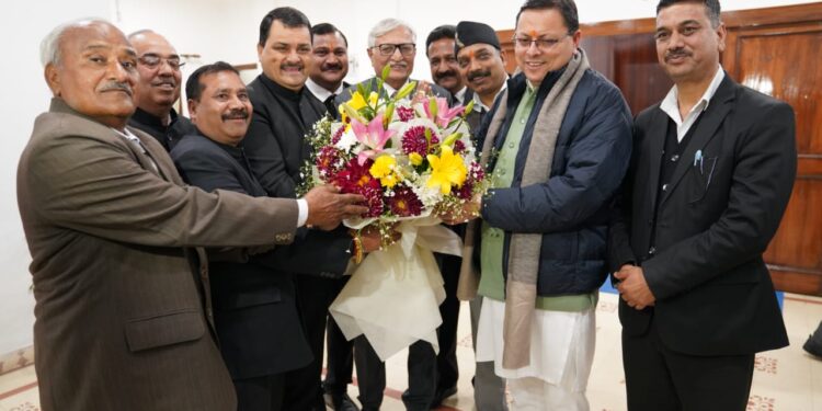 मुख्यमंत्री ने किया हल्द्वानी में बनने वाले बार कौंसिल ऑफ उत्तराखण्ड के भवन का शिलान्यास