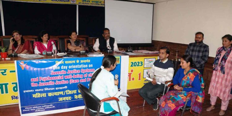 किशोर न्याय अधिनियम और पॉक्सो एक्ट की कार्यशाला आयोजन