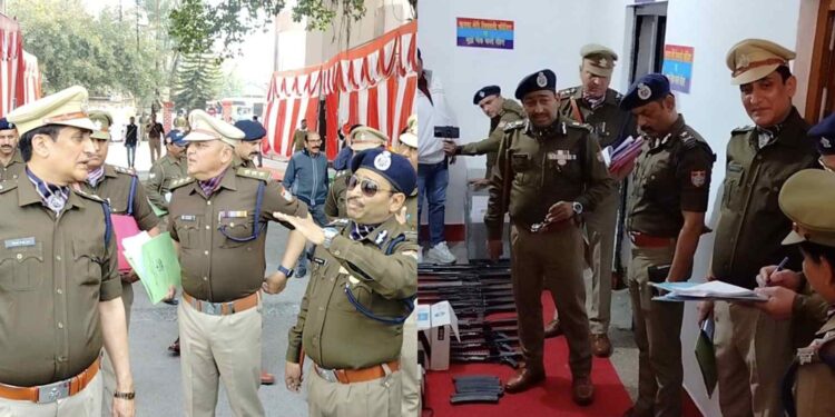 कोतवाली की व्यवस्थाओं का डीजीपी ने लिया जायज़ा, अधीनस्थों को दिए निर्देश