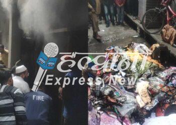 ब्रेकिंग न्यूज़: बनभूलपुरा में कपड़े के गोदाम में लगी आग, लाखों का नुकसान