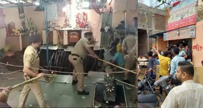 मंदिर परिसर में बनी बावड़ी में गिरे श्रद्धालु, कई की मौत, राहत राशि की घोषणा