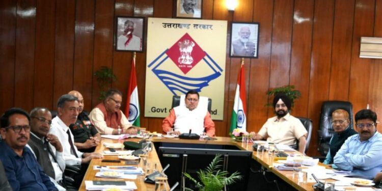 मुख्यमंत्री ने सैन्य धाम को लेकर की बैठक, निर्माण कार्यों में तेज़ी लाने के दिए निर्देश
