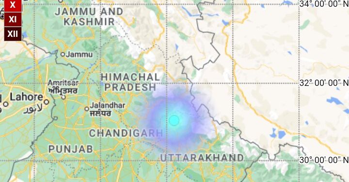 उत्तराखंड में भूकंप के झटके