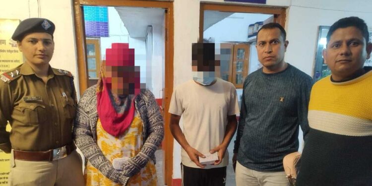किराए के मकान में देह व्यापार चलाने के आरोपी गिरफ्तार