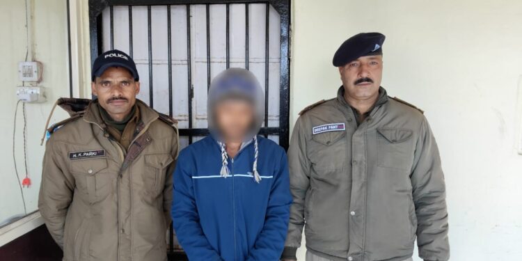 नाबालिग का शारीरिक शोषण करने वाला आरोपी गिरफ्तार