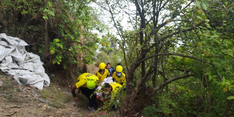 उत्तराखंड: खाई में गिरा वाहन, चालक का शव बरामद