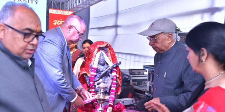 आम्रपाली विश्वविद्यालय में धूमधाम से मना 26वां वार्षिकोत्सव ‘स्पन्दन 2025’