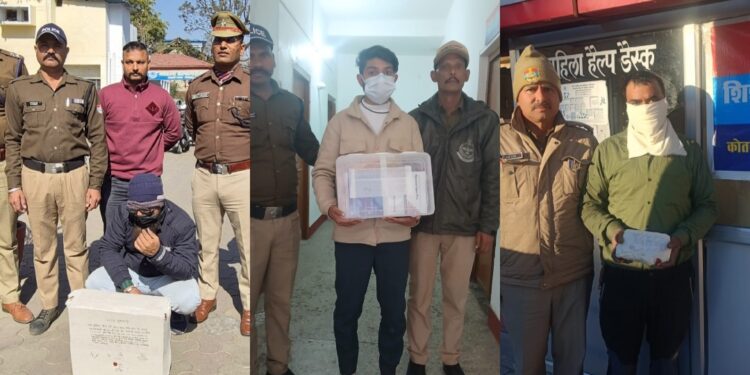 नशे के खिलाफ सबसे बड़ी कार्रवाई, दो तस्कर 6,540 नशीली गोलियों और कैप्सूल के साथ गिरफ्तार