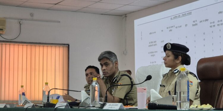 कुमाऊं में अपराध समीक्षा बैठक, ADG ने दिए सख्त निर्देश