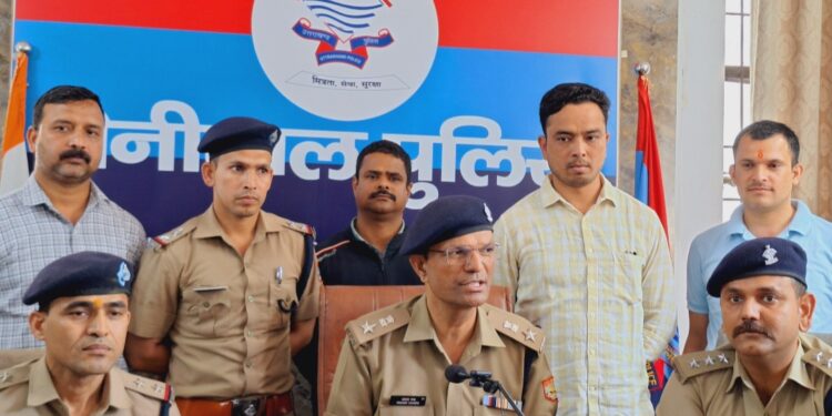 जेवरात चोरी का खुलासा, तीन शातिर चोर गिरफ्तार, चोरी का माल बरामद