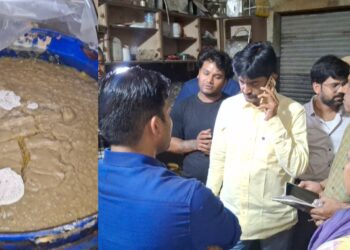 आवासीय इलाके में चल रही थी गंदगी से भरी महेश्वरी फूड सप्लायर्स फैक्ट्री, प्रशासन की छापेमारी में खुला गोरखधंधा, सील