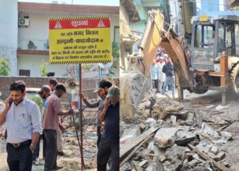 हल्द्वानी में अवैध निर्माण और अतिक्रमण पर प्रशासन सख्त, चला जेसीबी का हथौड़ा