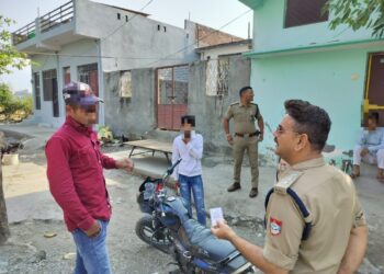 “ऑपरेशन सैनिटाइज”: पुलिस का सत्यापन अभियान तेज़, नियम तोड़ने पर 9 मकान मालिकों पर 90 हजार का जुर्माना