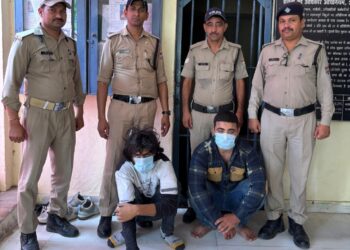 हरियाणा से ATM लूटने आए थे बदमाश, पुलिस ने मौके पर किया गिरफ्तार