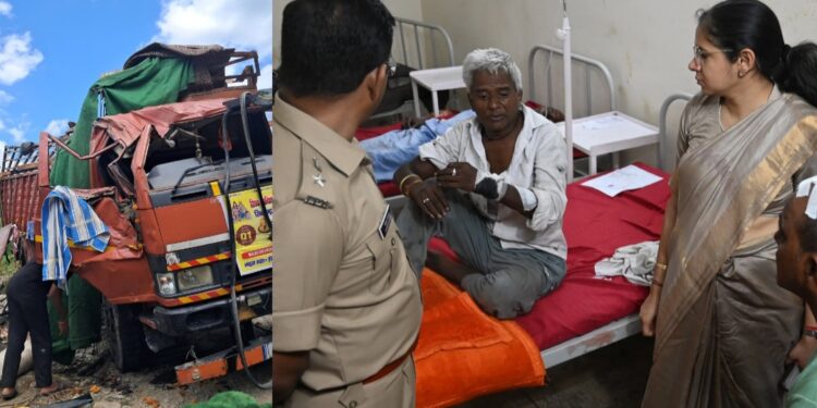 फकोट के पास ट्रक हादसे में तीन की मौत, 18 घायल, DM ने मौके पर पहुंचकर लिया स्थिति का जायजा