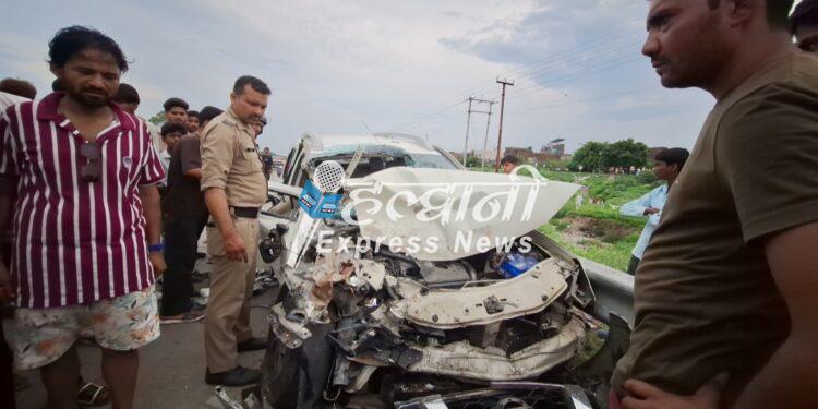 गौलापार बाईपास पर भीषण हादसा, ट्रक-कार की टक्कर में चार घायल, अस्पताल में भर्ती