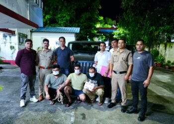 बेतालघाट गोलीकांड का मास्टरमाइंड समेत तीन गिरफ्तार