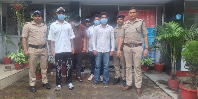 आईटीआई गैंग की दहशत का अंत: पुलिस की सख्त कार्रवाई में गैंगलीडर समेत चार गिरफ्तार