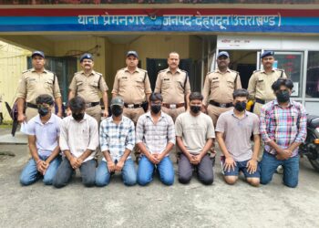 फायरिंग कांड के बाद पुलिस का शिकंजा, सात छात्र सलाखों के पीछे