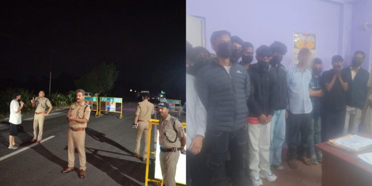 ऑपरेशन रोमियो: शराबी चालक, हुड़दंगी और नियम तोड़ने वाले पुलिस की गिरफ्त में…