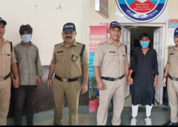 चलती ट्रेन से मोबाइल चोरी का खुलासा, जीआरपी काठगोदाम ने दो आरोपियों को दबोचा