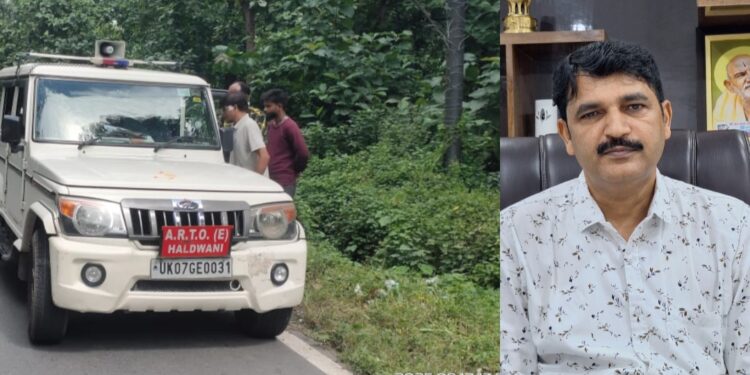 हल्द्वानी में परिवहन विभाग की बड़ी कार्रवाई, 47 वाहनो के चालान, 13 सीज