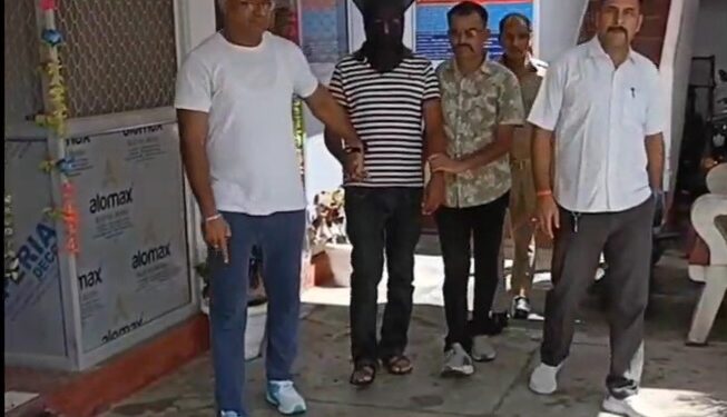 पुलिस का नशा माफियाओं पर बड़ा प्रहार, 70 लाख की हेरोइन के साथ तस्कर गिरफ्तार