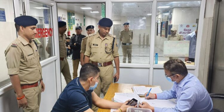 एक्सीडेंट वीडियो पर एसएसपी की बड़ी कार्रवाई, थानाध्यक्ष निलंबित