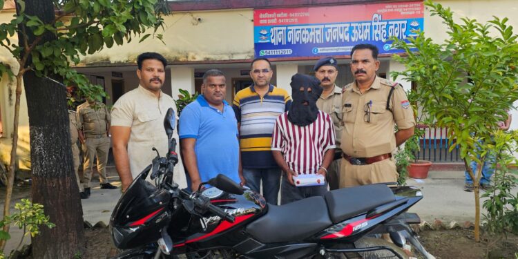 45 लाख की हीरोइन के साथ नशा तस्कर गिरफ्तार, ड्रग्स तस्कर पर कसा शिकंजा