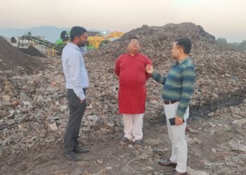 ट्रंचिंग ग्राउंड में लगी दूसरी प्रोसेसिंग मशीन, अब दोगुनी रफ्तार से होगा कचरे का निस्तारण