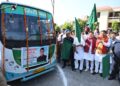 हल्द्वानी को मिली सिटी बस सेवा की सौगात, CM ने दिखाई हरी झंडी, बोले: “अब हर नागरिक को मिलेगी सस्ती और सुरक्षित यात्रा सुविधा”