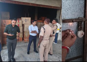 दीपावली से पहले प्रशासन का एक्शन मोड, हल्द्वानी में पटाखों का अवैध गोदाम सील