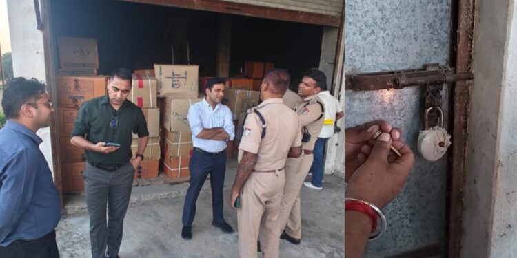 दीपावली से पहले प्रशासन का एक्शन मोड, हल्द्वानी में पटाखों का अवैध गोदाम सील