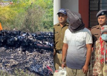 अधजली लाश की गुत्थी सुलझी, लव ट्रायंगल बना खौफनाक हत्या की वजह