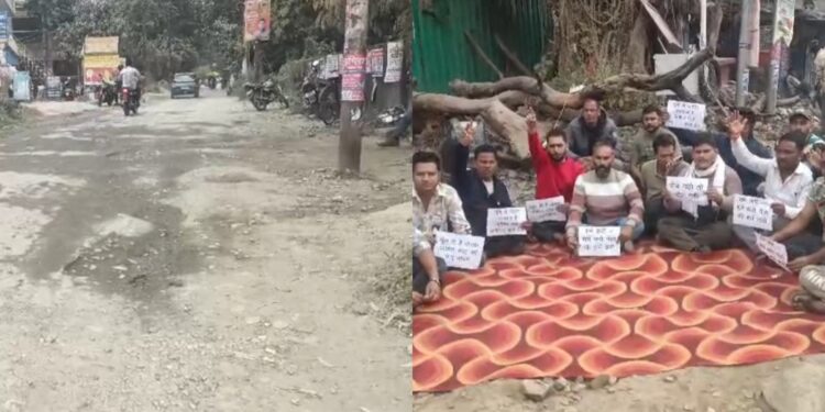 धूल से जनता परेशान, कटघरिया से काठगोदाम तक सड़क बनी परेशानी का सबब