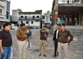 SSP ने किया कोतवाली बनभूलपुरा और मल्ला काठगोदाम चौकी के निर्माण कार्यों का निरीक्षण