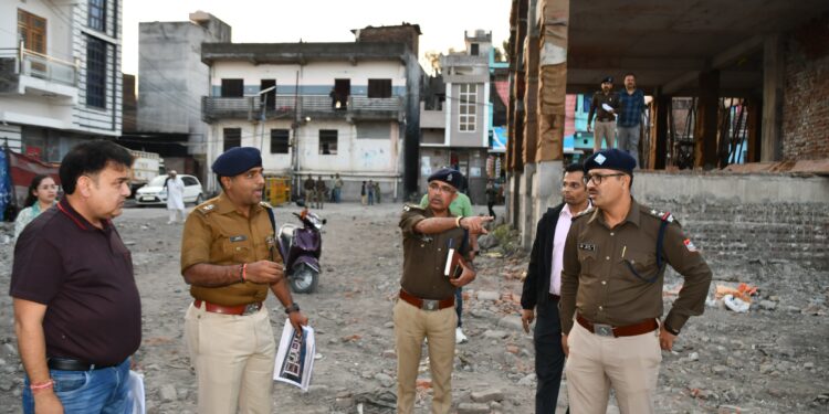 SSP ने किया कोतवाली बनभूलपुरा और मल्ला काठगोदाम चौकी के निर्माण कार्यों का निरीक्षण