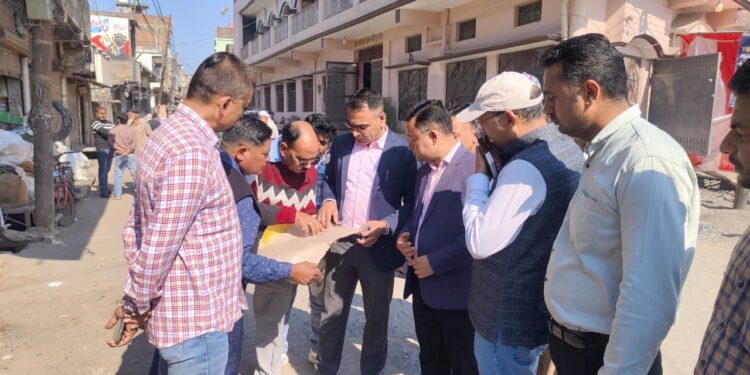 शनी बाजार नाला सुधार में तेजी, अतिक्रमण चिन्हित, जल्द शुरू होगी हटाने की कार्रवाई