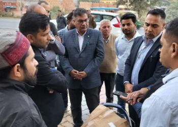 तीनपानी–नरीमन फोर लेन प्रोजेक्ट को मिली रफ्तार, प्रशासन, नगर निगम व UUSDA की संयुक्त टीम ने शुरू किया ROW चिह्नांकन