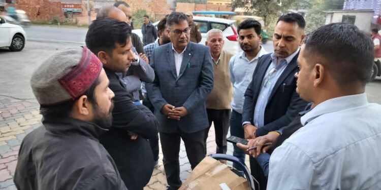 तीनपानी–नरीमन फोर लेन प्रोजेक्ट को मिली रफ्तार, प्रशासन, नगर निगम व UUSDA की संयुक्त टीम ने शुरू किया ROW चिह्नांकन