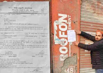 नाला चौड़ीकरण की राह से हटेगा अतिक्रमण, 56 कब्जाधारकों को नगर निगम का नोटिस