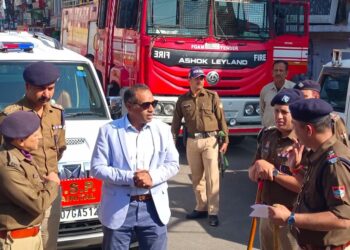 सुप्रीम कोर्ट के फैसले से पहले पुलिस हाई अलर्ट पर, SSP डॉ. मंजुनाथ टीसी खुद फील्ड में उतरे