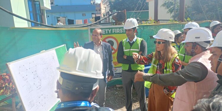 ADB की टीम ने हल्द्वानी में विकास परियोजनाओं का किया विस्तृत निरीक्षण