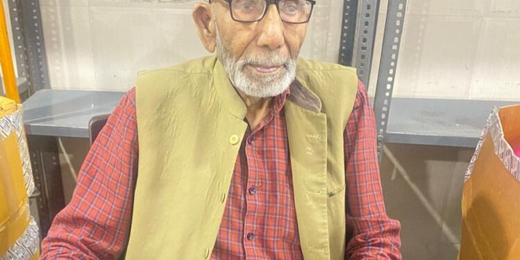 कांग्रेस नेता शकील अहमद केके के पिता का 100 वर्ष की आयु में निधन