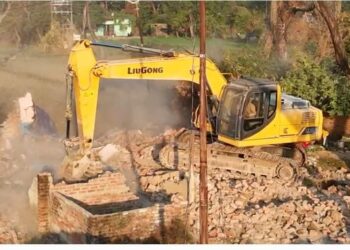 रामनगर पुछड़ी में तड़के चला बड़ा अतिक्रमण विरोधी अभियान, रिजर्व फॉरेस्ट भूमि अतिक्रमण मुक्त