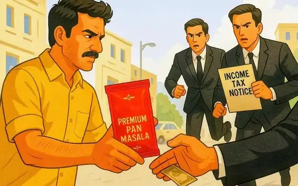 राज्य कर विभाग की बड़ी कार्रवाई: बिना प्रपत्र के लाए गए पान मसाले पर ₹12 लाख से अधिक की पेनल्टी